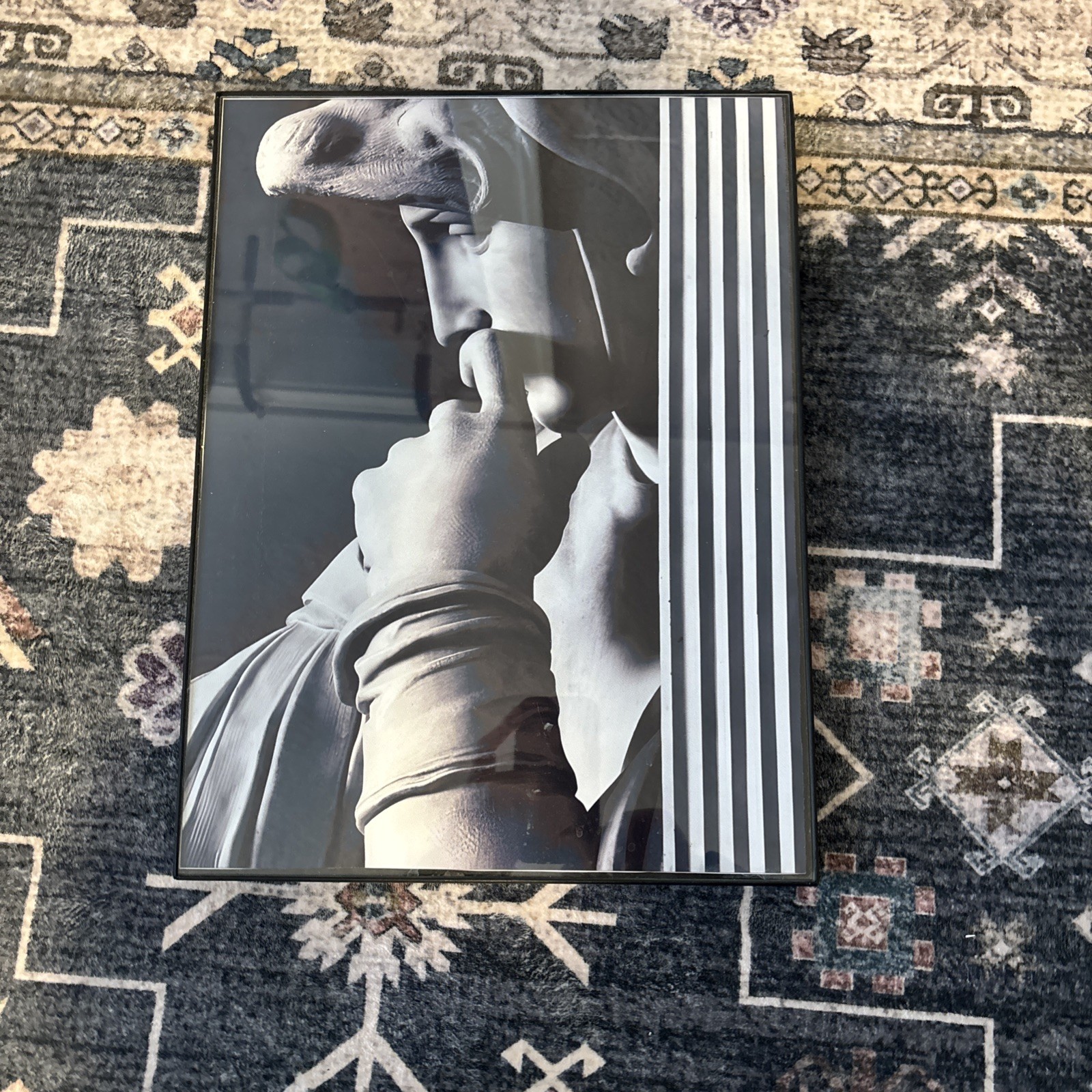 Three 12x16 Ancient Greek Statue Wall Art