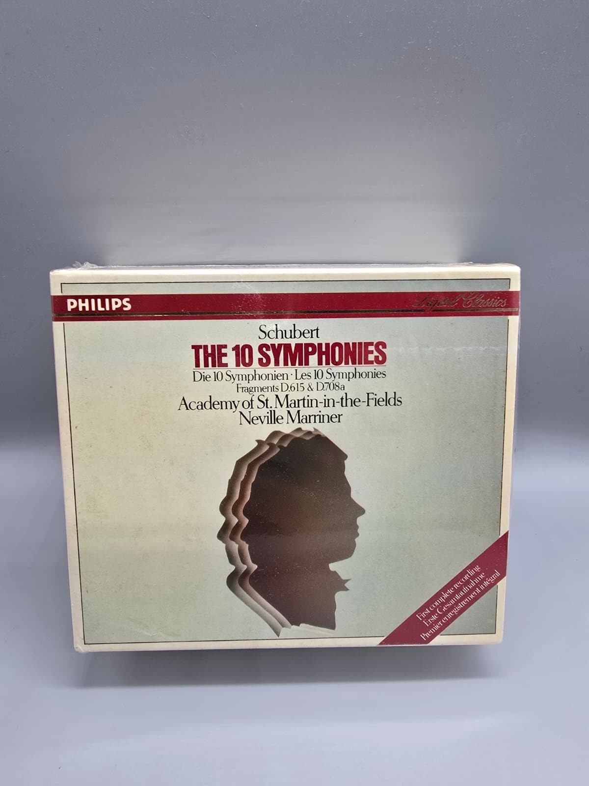 Schubert 10 Symphonies 3 CD Set-Neville Marriner-NEW Schubert 10 Symphonies 3 CD Set-Neville Marriner-NEW