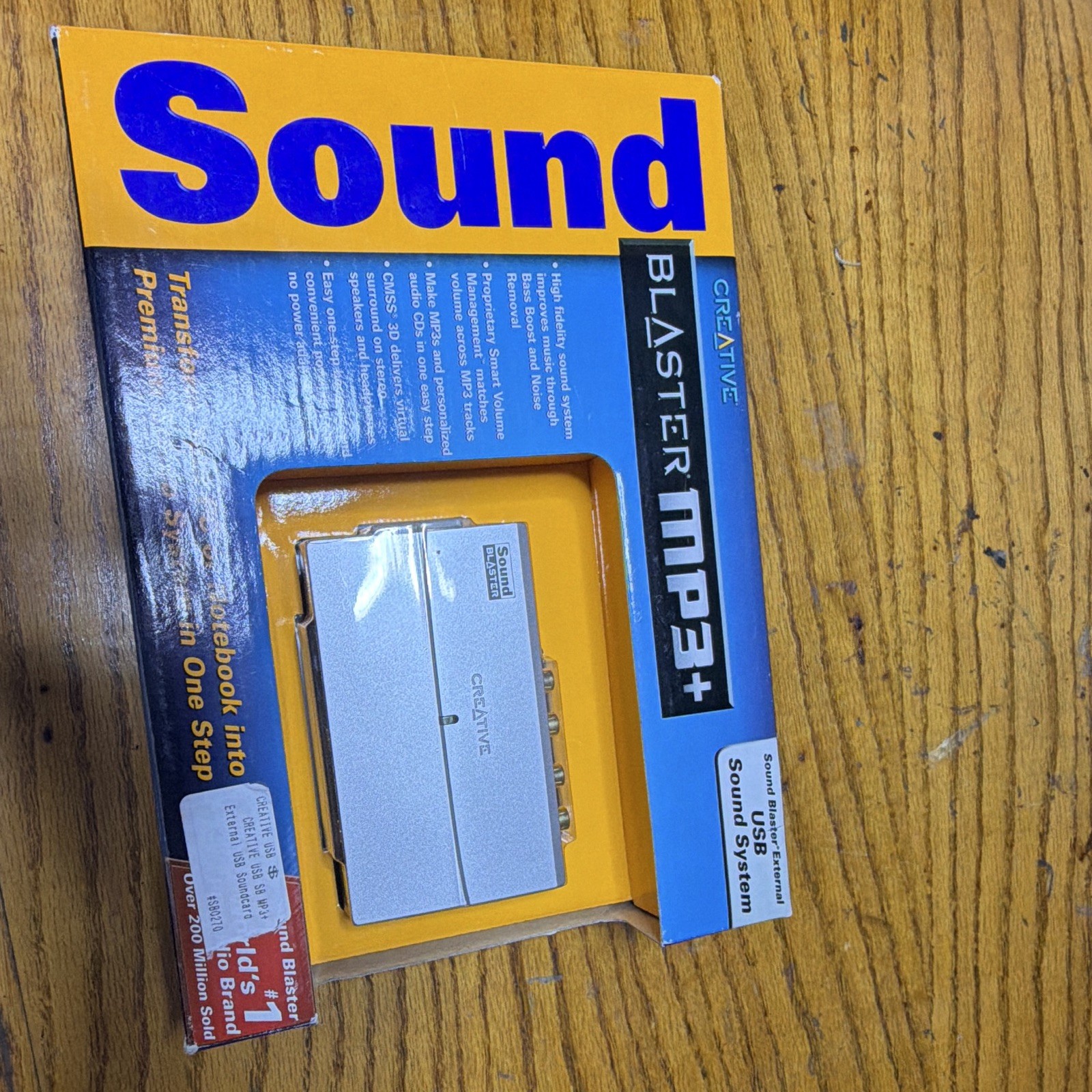 Creative Sound Blaster MP3 Plus External USB Sound System Creative Sound Blaster MP3 Plus External USB Sound System