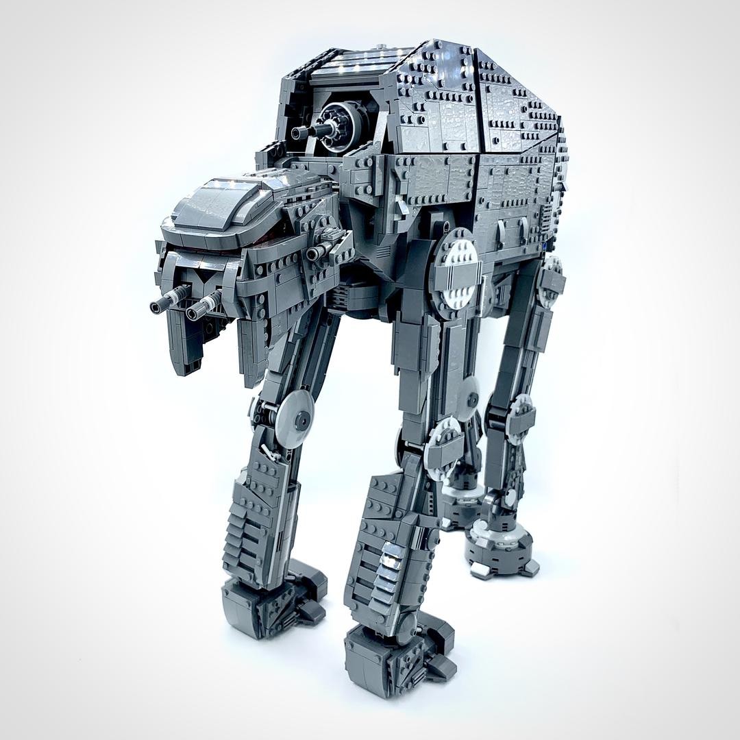 Modubrix Mocs Building Blocks UCS First Order AT-M6 Walker Sets Bricks Toy Kits