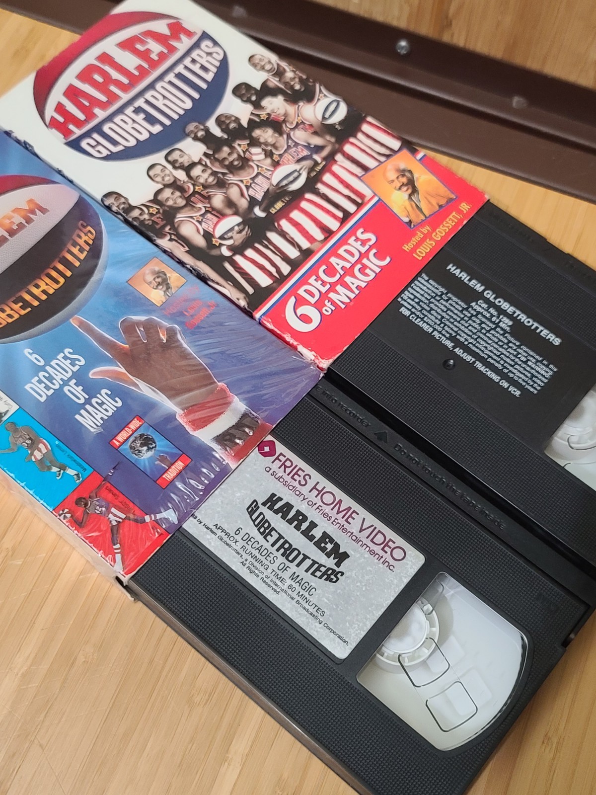 Vintage Harlem Globetrotters VHS Bundle Lot Of 2 Tapes Vintage Harlem Globetrotters VHS Bundle Lot Of 2 Tapes