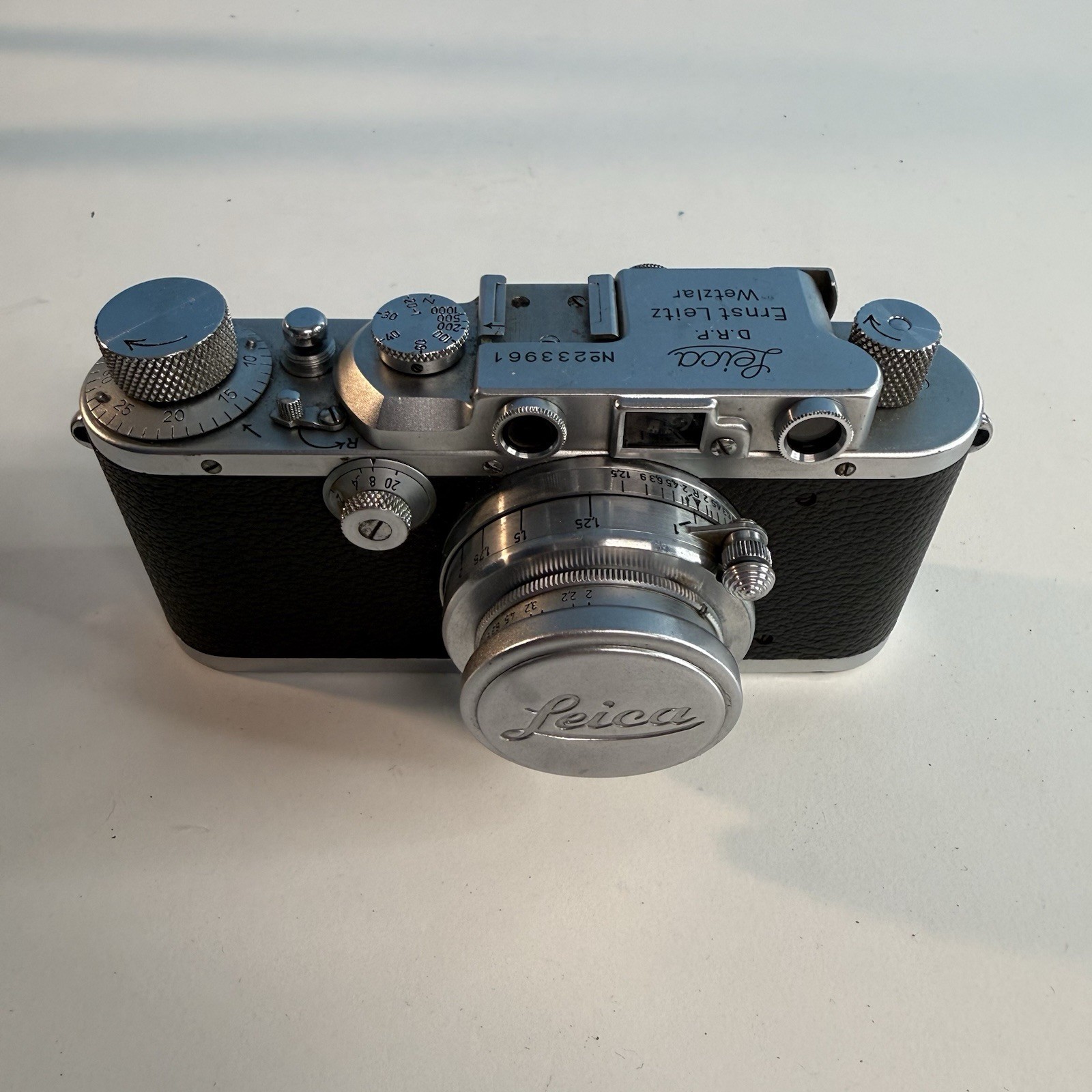 📷 Vintage Leica II Camera Ernst Leitz Wetzlar Lens Case Tripod Bundle 