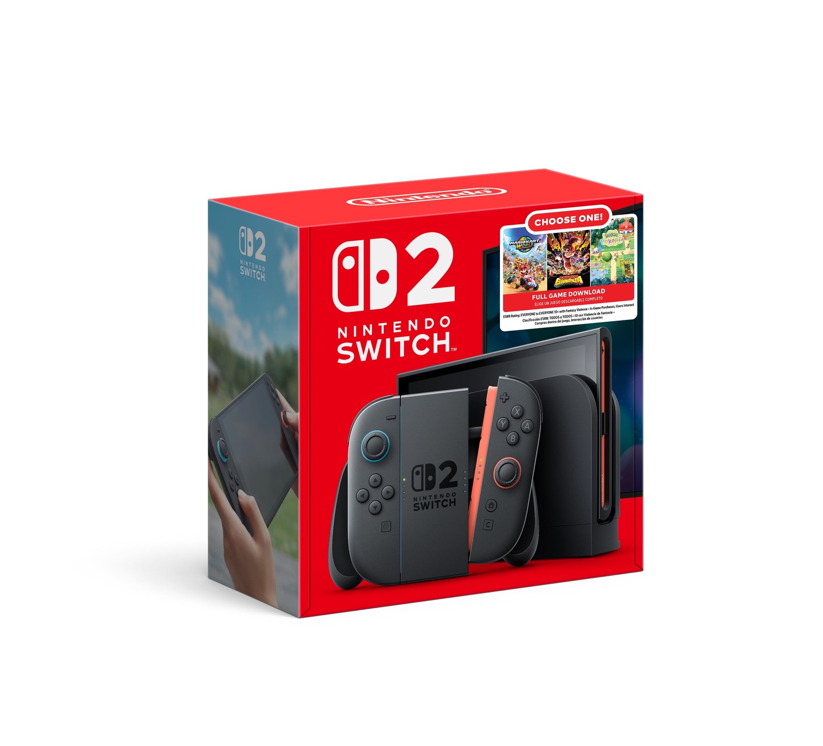 Nintendo Switch 2 System Video Game Console, 7.9-Inch LCD Touch Screen with HDR,