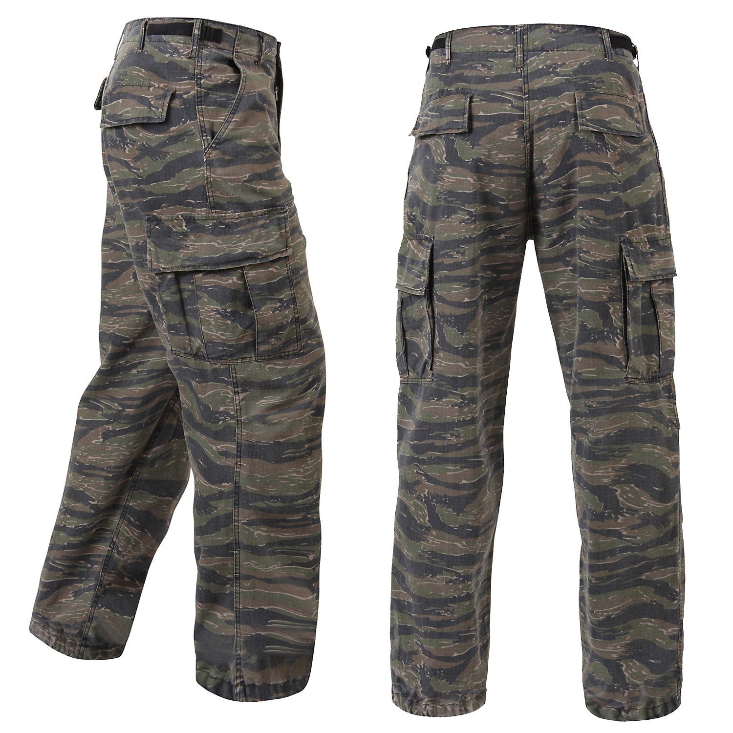 Vietnam Jungle Fatigues Military Uniform Vintage Army BDU Ripstop Tactical Cargo