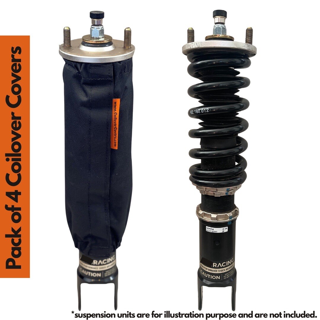 Set of 4 Waterproof Coilover Covers Protectors CUSTOM MADE to fit your vehicle🔥