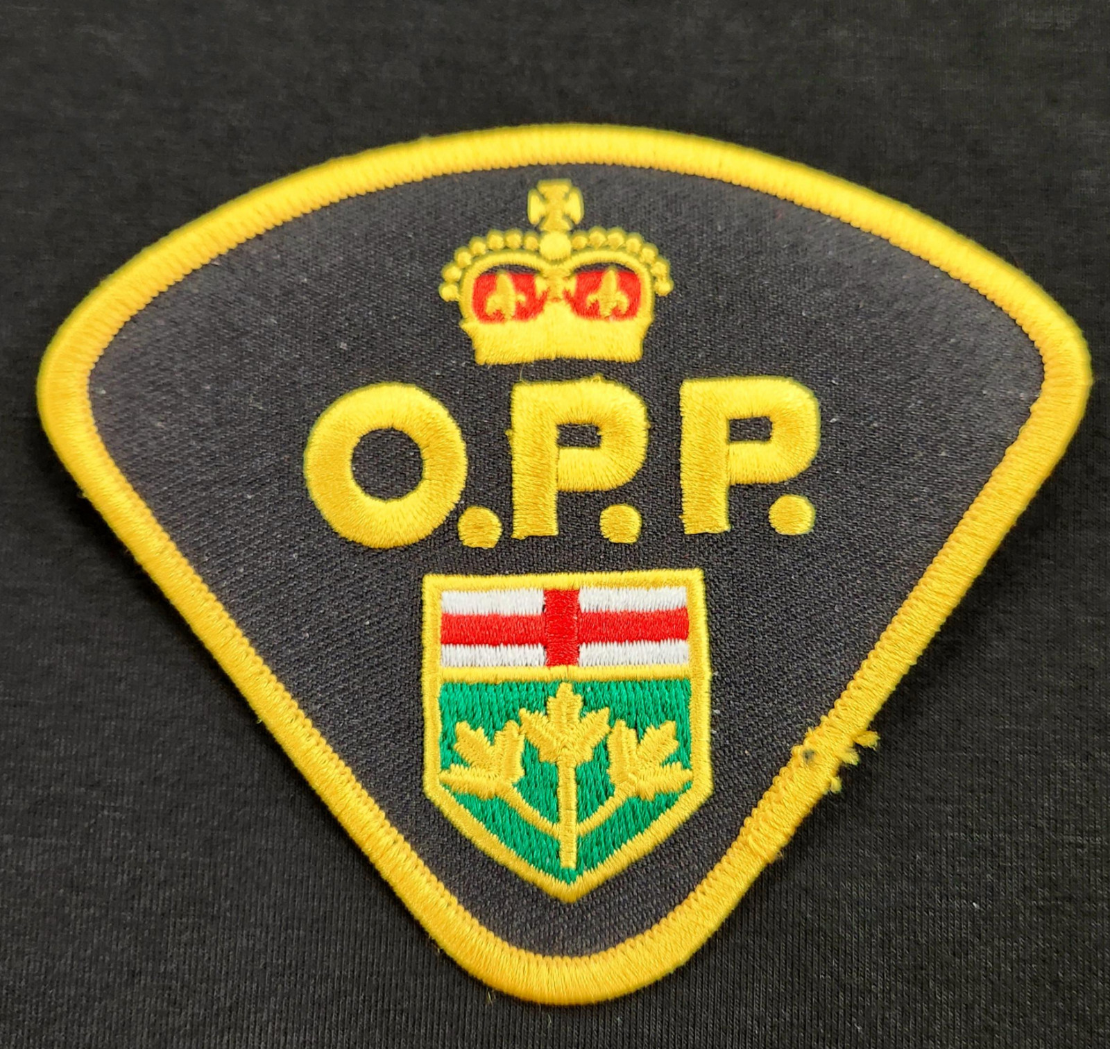 DEADSTOCK vintage 1970s/1980s OPP Badge Shaped Patch