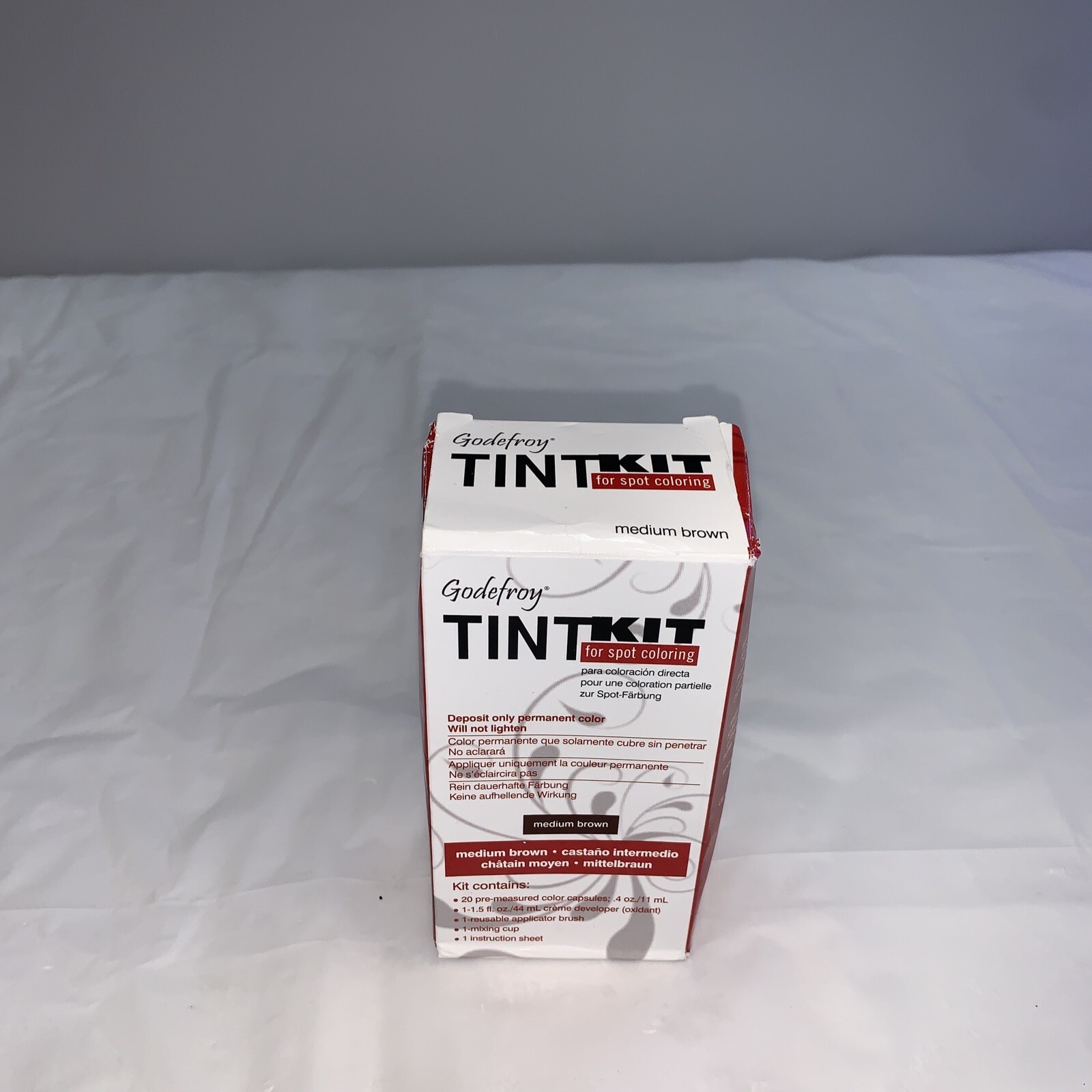 Godefroy Professional Hair Color Tint Kit, Medium Brown, 20 Applications