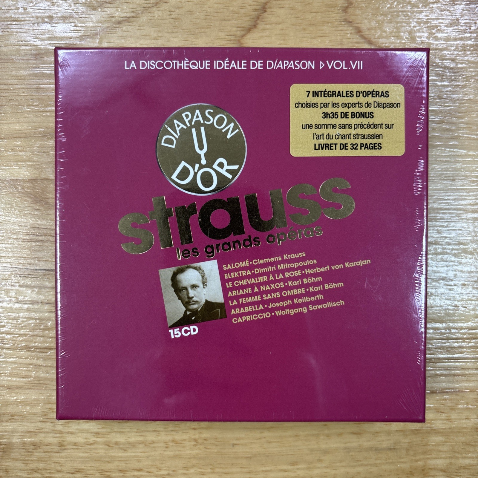 Strauss Les Grands Operas - 7 Complete Operas (CD, 2016, 15 Disc) New Sealed