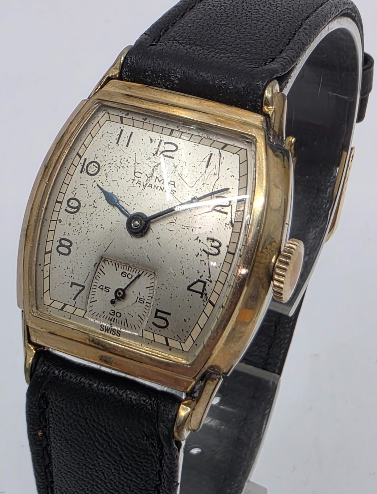 Vintage CYMA Tavannes 17 Jewels Manual Wind Mens Watch