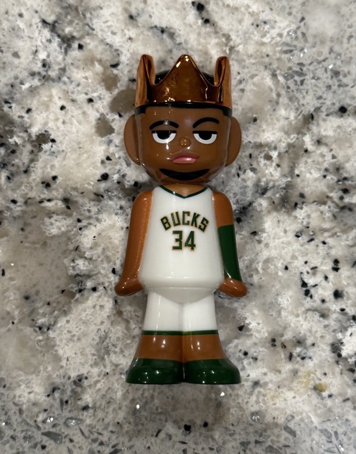 2025-26 Ghostwrite NBA Giannis Antetokounmpo Copper /80 SP Milwaukee Bucks