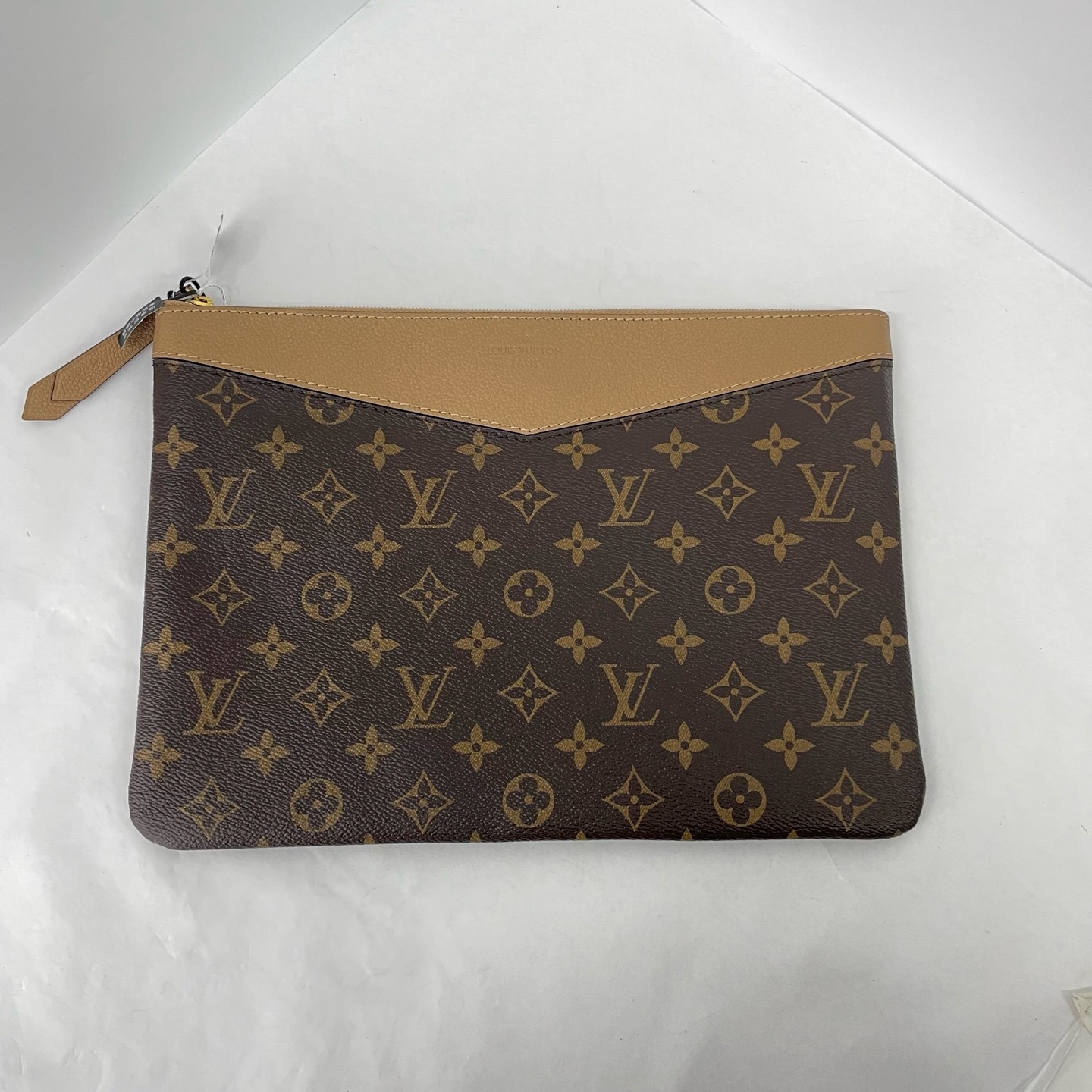 Louis Vuitton Pre-Owned Authentic Clutch Brown Free Tracked Shipping