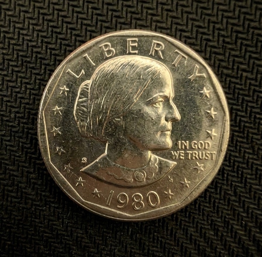 1980 - D Susan B Anthony Dollar Coin Very good condition 1980 - D Susan B Anthony Dollar Coin Very good condition