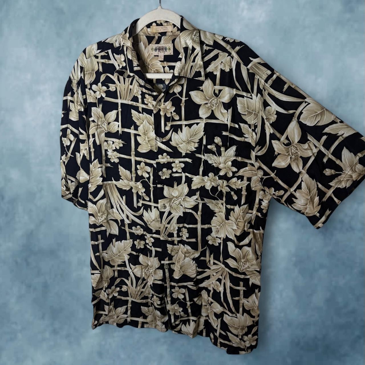 Vintage Carrera Rayon Floral Hawaiian Shirt Vintage Carrera Rayon Floral Hawaiian Shirt