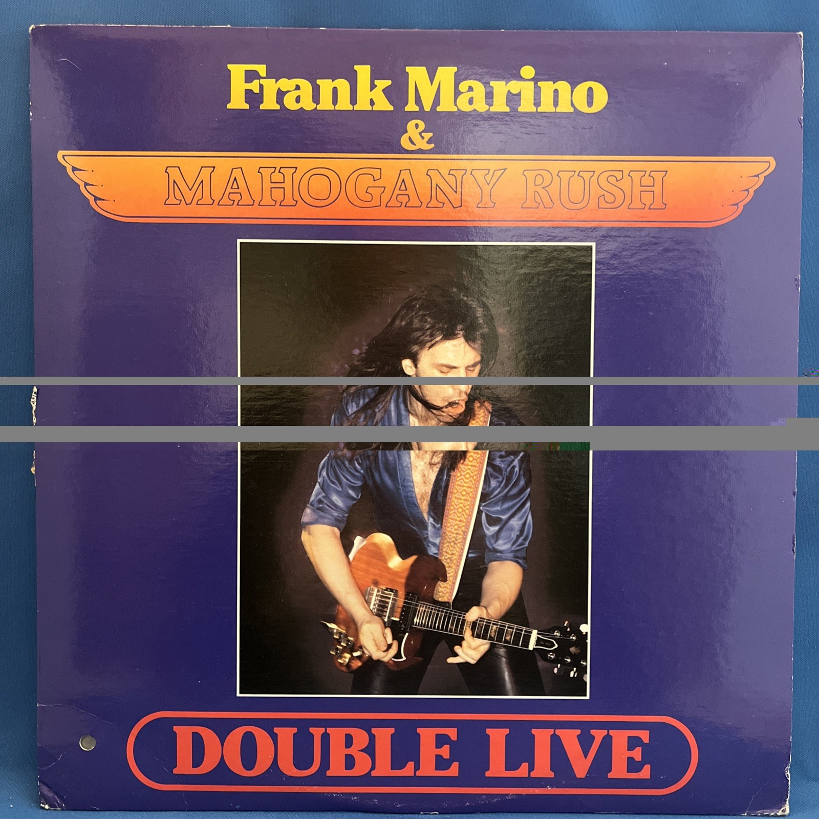 Frank Marino & Mahogany Rush “Double Live” Vinyl 2LP 1988 Maze Records