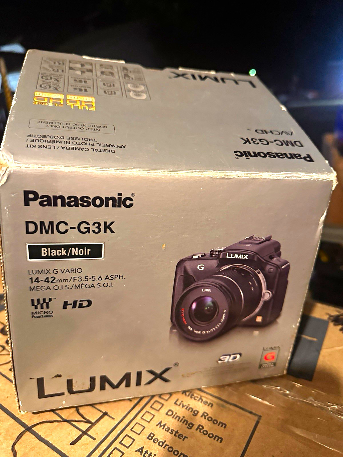 Panasonic LUMIX DMC-G3K Black Mirrorless 14-42mm Kit 12-13.9MP 3D OIS Panasonic LUMIX DMC-G3K Black Mirrorless 14-42mm Kit 12-13.9MP 3D OIS