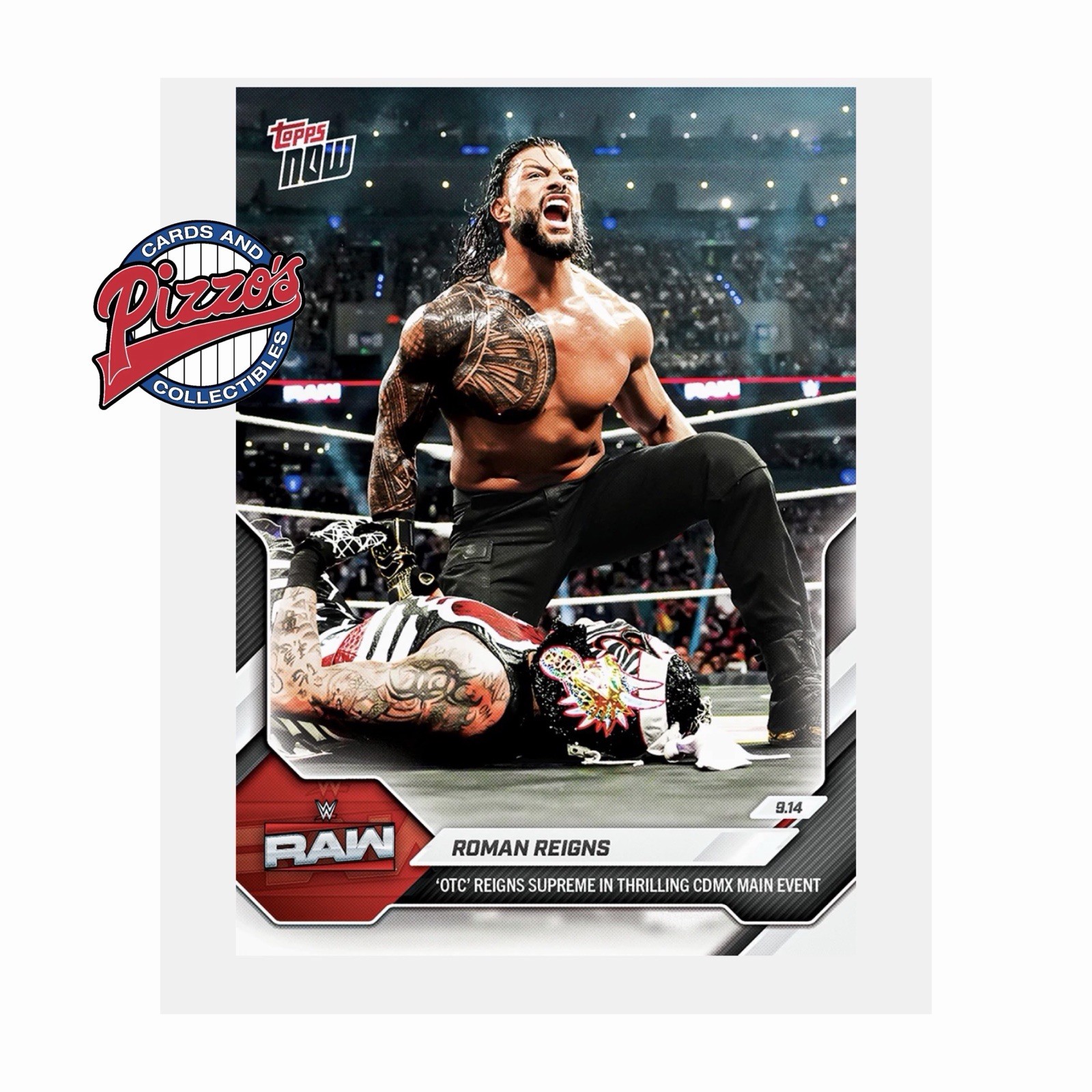Roman Reigns - 2026 WWE Topps NOW Card 101 Presale