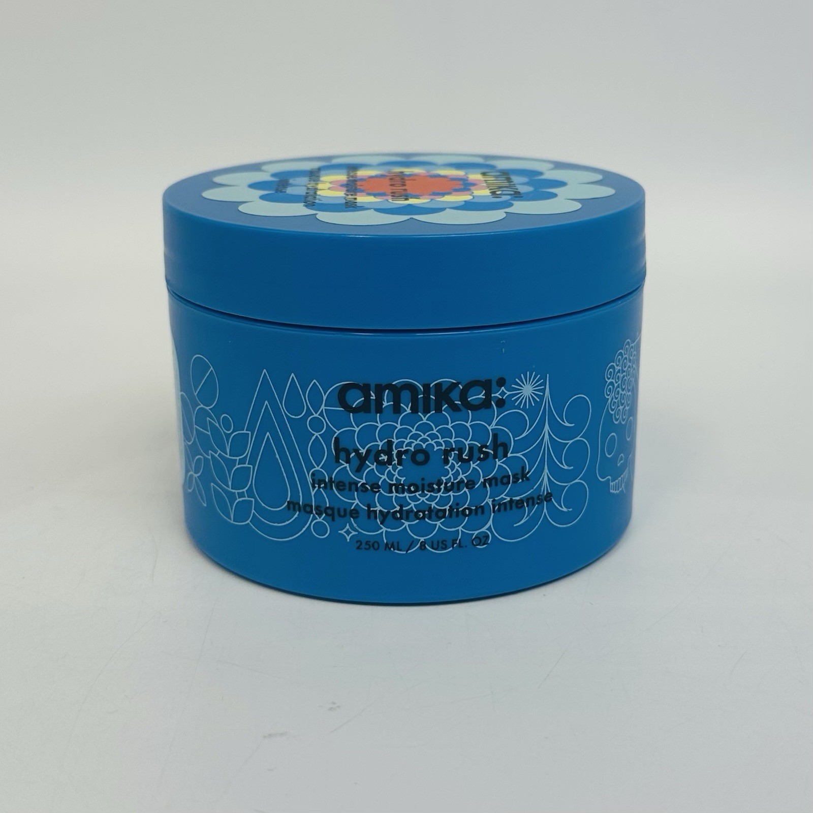 amika Hydro Rush Intense Moisture Mask - 8 fl oz / 250 ml - *NEW SEALED* amika Hydro Rush Intense Moisture Mask - 8 fl oz / 250 ml - *NEW SEALED*