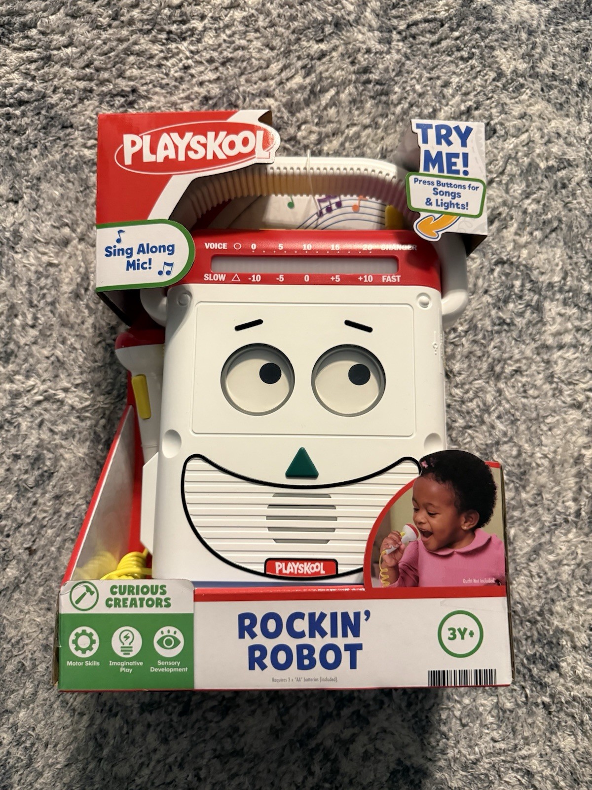 NIB Playskool Rockin’ Robot VTG 1991 Reissue 2026 Walmart Exclusive Toy Story