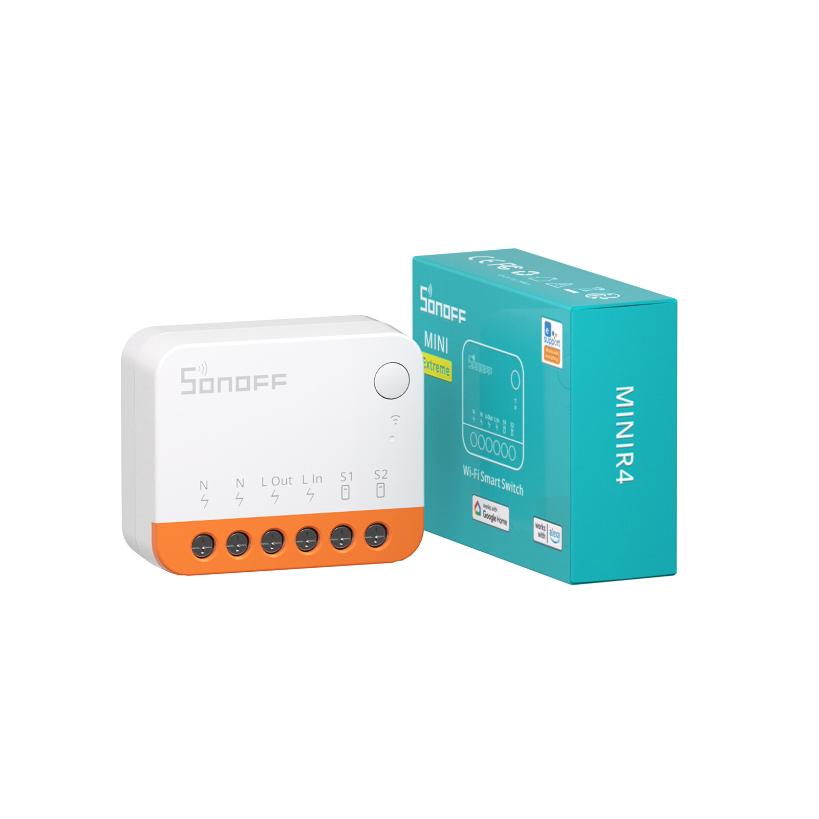 1-5x SONOFF MINI R4 WiFi Smart Switch 2-Way, DIY Smart Switch, APP Voice Control 1-5x SONOFF MINI R4 WiFi Smart Switch 2-Way, DIY Smart Switch, APP Voice Control