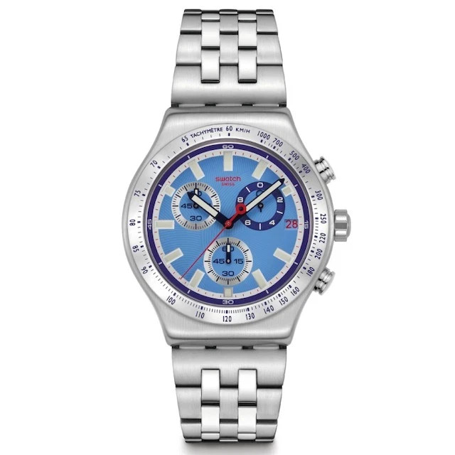 SWATCH MIDDAY IN THE MIRROR YVS541G Quartz Chronograph Swiss Made Watch SWATCH MIDDAY IN THE MIRROR YVS541G Quartz Chronograph Swiss Made Watch