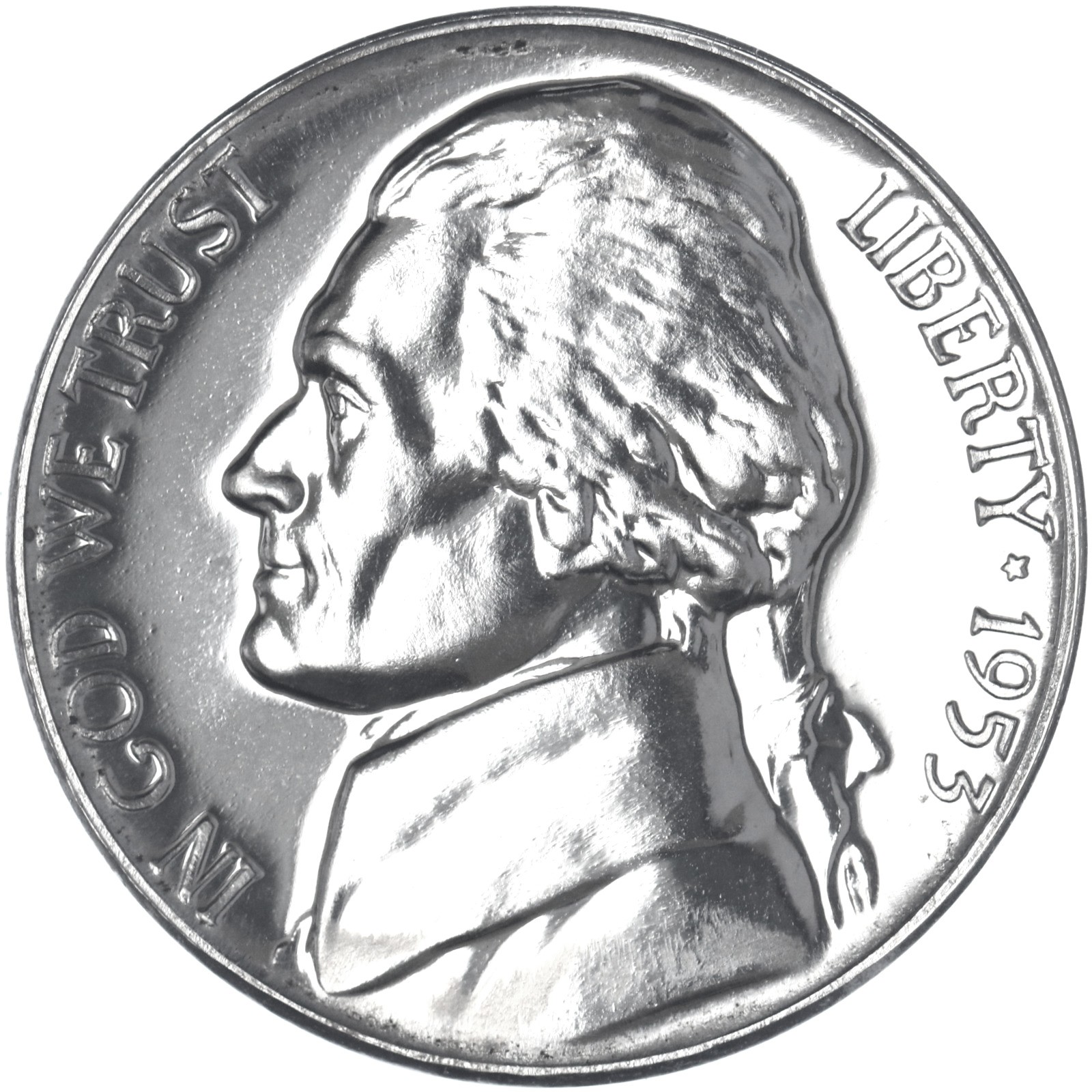 1953 (P) Jefferson Nickel Gem Proof