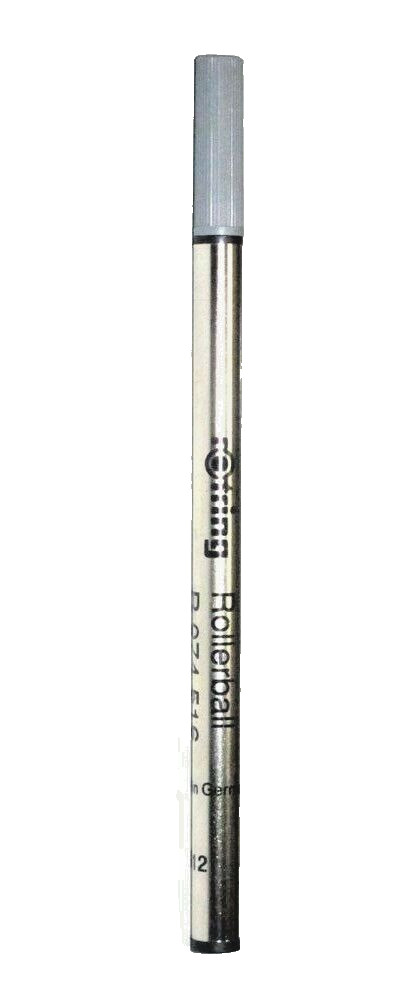 Rotring Rollerball Refill Black Fine Pt Metal Body Made In Germany Rotring Rollerball Refill Black Fine Pt Metal Body Made In Germany