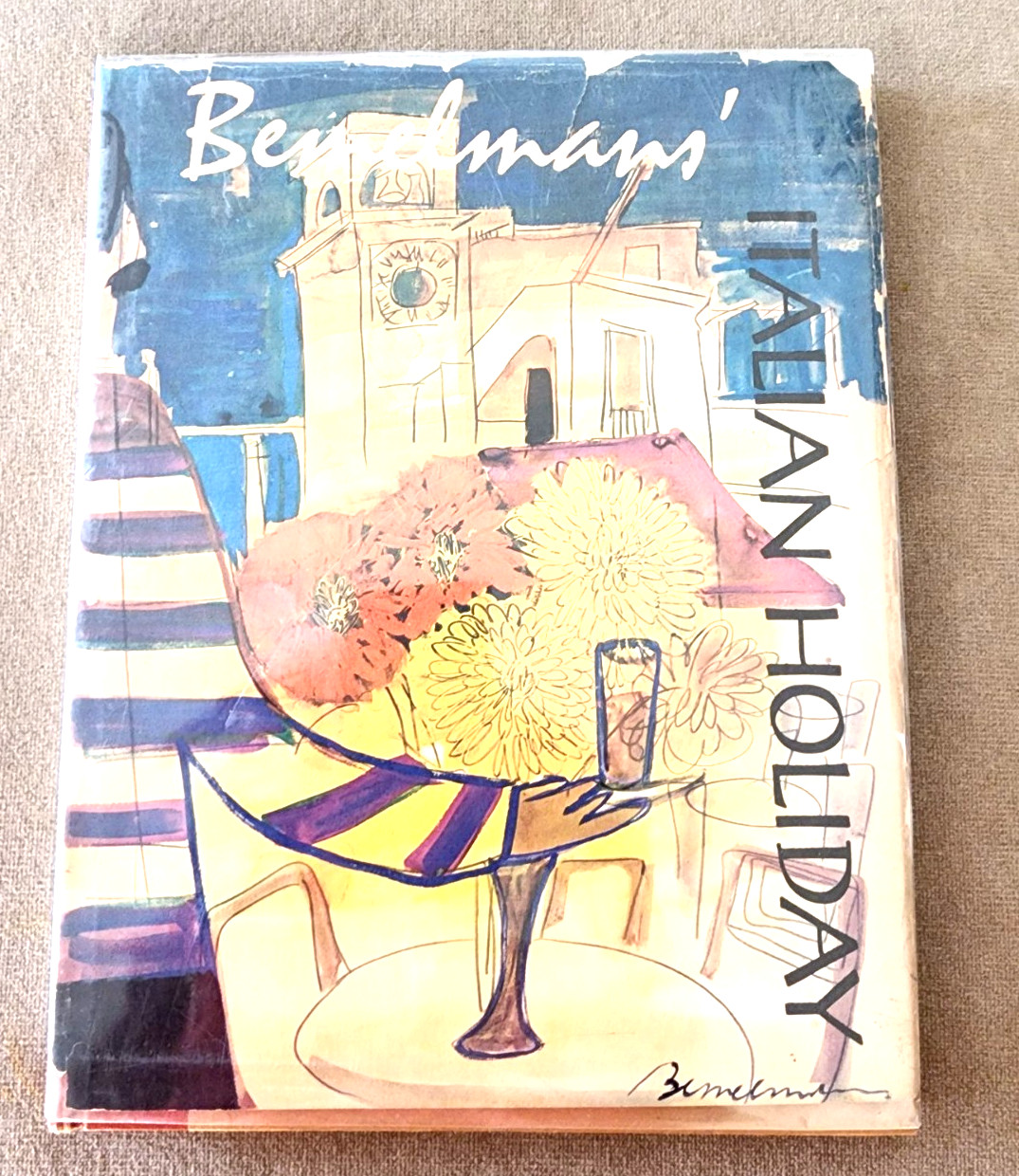 Vintage 1961 Bemelmans Italian Holiday by Ludwig Bemelmans HCDJ Vintage 1961 Bemelmans Italian Holiday by Ludwig Bemelmans HCDJ
