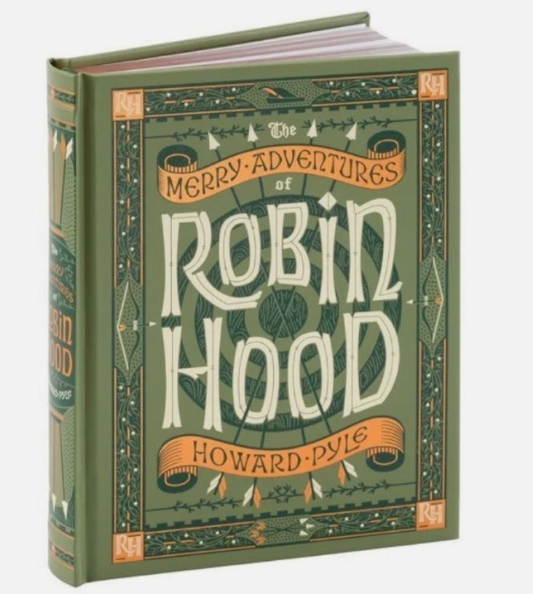 ROBIN HOOD Howard Pyle The MERRY ADVENTURES Bonded Leather NEW SEALED