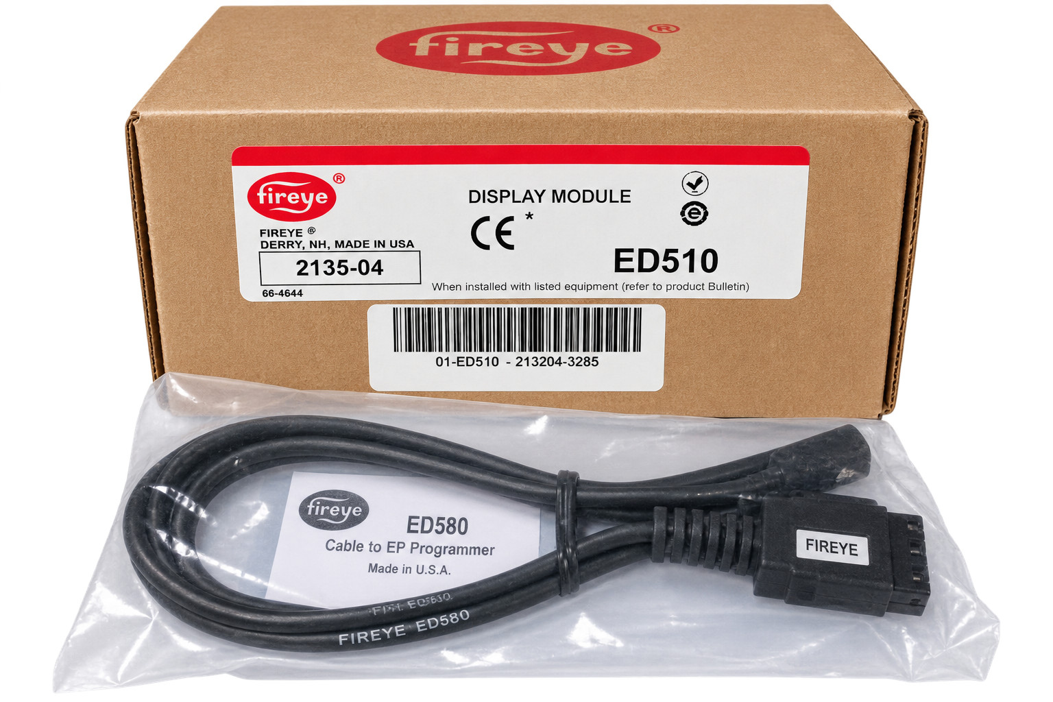 Fireye ED510 Display Module Flame Safeguard Burner Control w/ Original Box