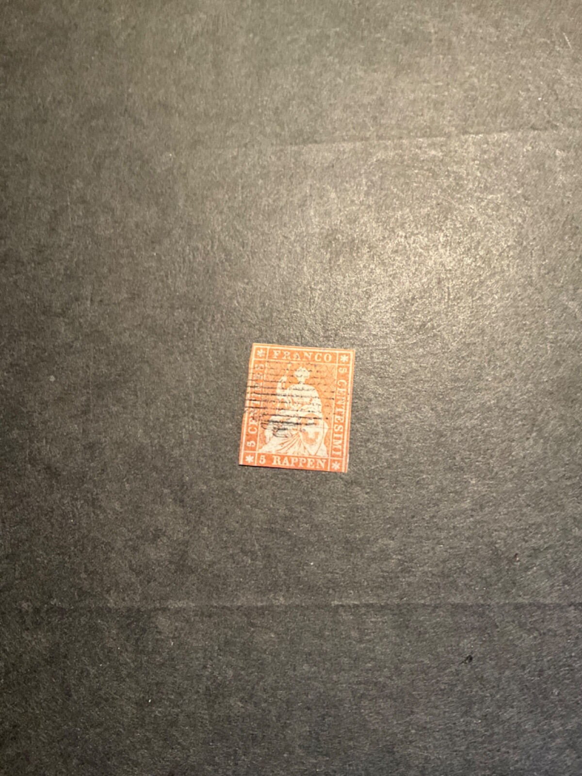 Switzerland Stamp# 14 used