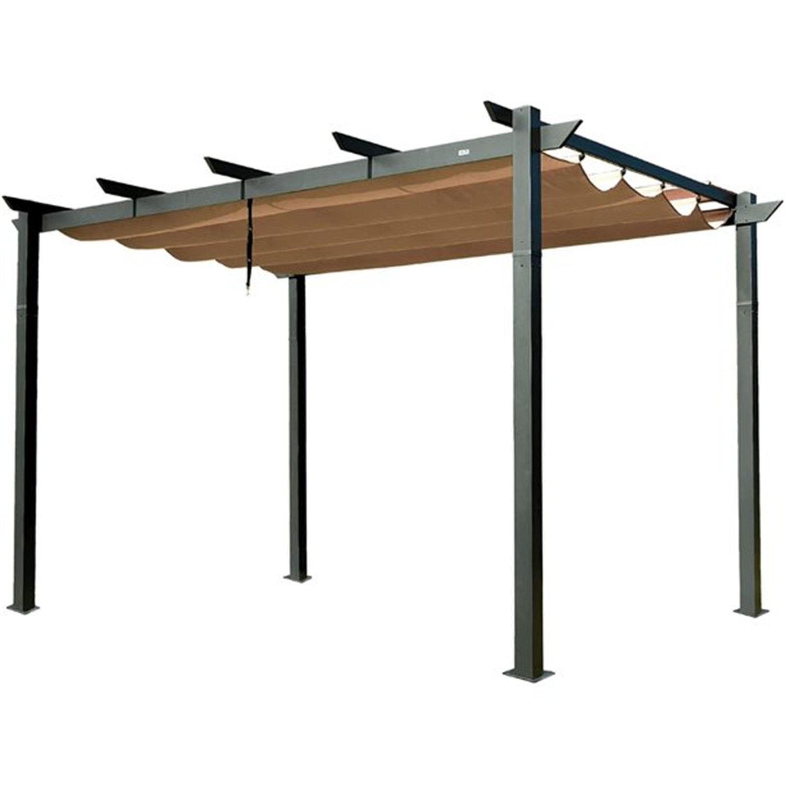 9x13 10x13 10x10 Outdoor Retractable Pergola Aluminum Gazebo for Patio Deck
