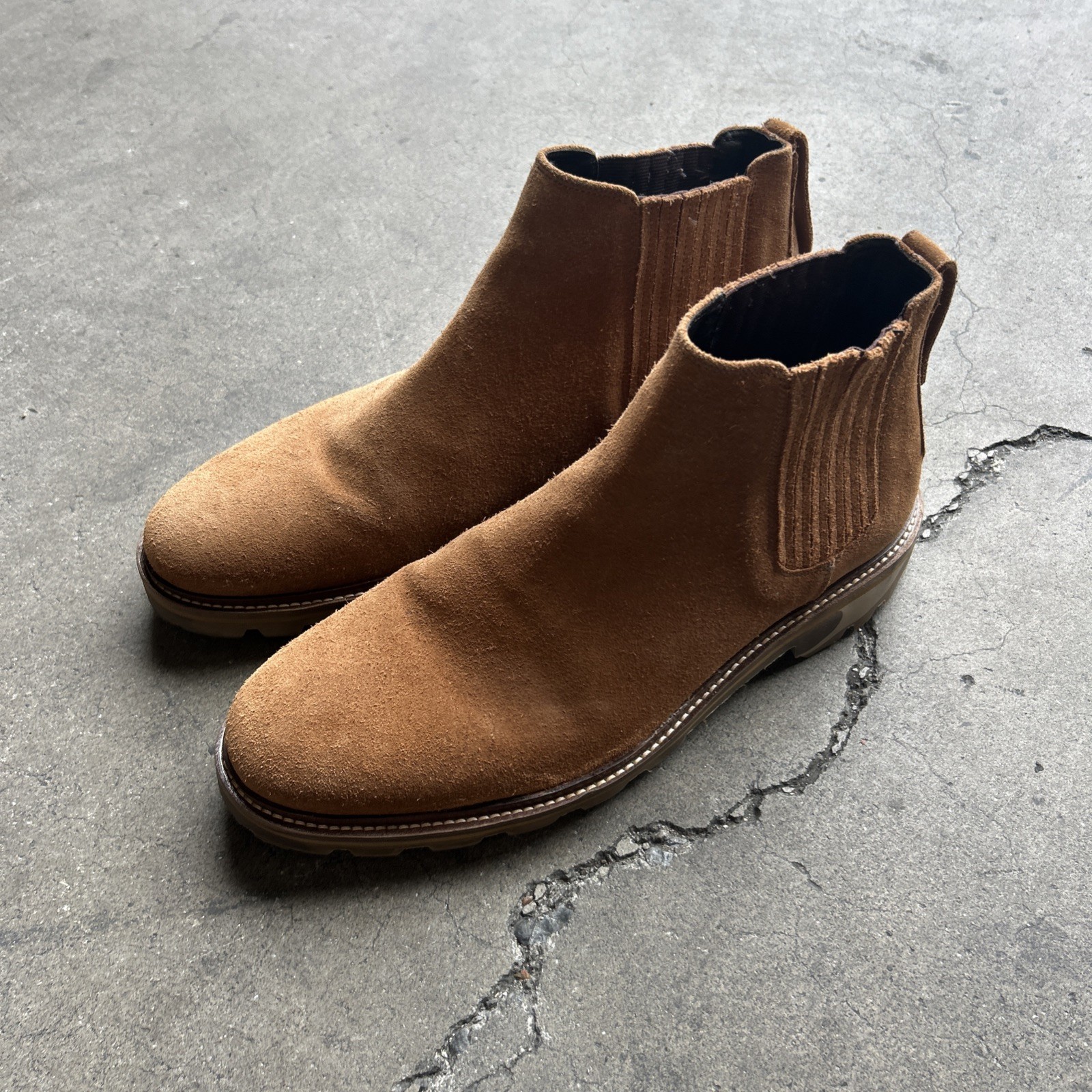Martin Dingman Huntley Suede Chelsea Boots Size 11 M Men\'s Martin Dingman Huntley Suede Chelsea Boots Size 11 M Men\'s