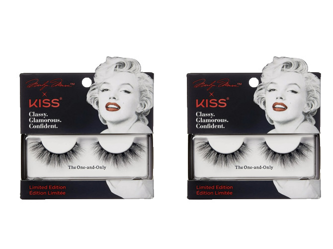 2-Pack Marilyn Monroe x Kiss Limited Edition Woman Eye Lashes The One-and-Only