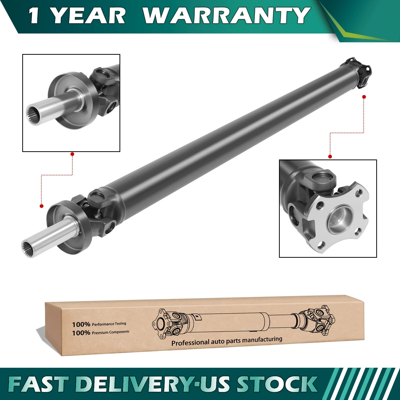 Rear Driveshaft Prop Shaft Assy for 2005-2014 Toyota Tacoma 2.7L RWD Manual Rear Driveshaft Prop Shaft Assy for 2005-2014 Toyota Tacoma 2.7L RWD Manual
