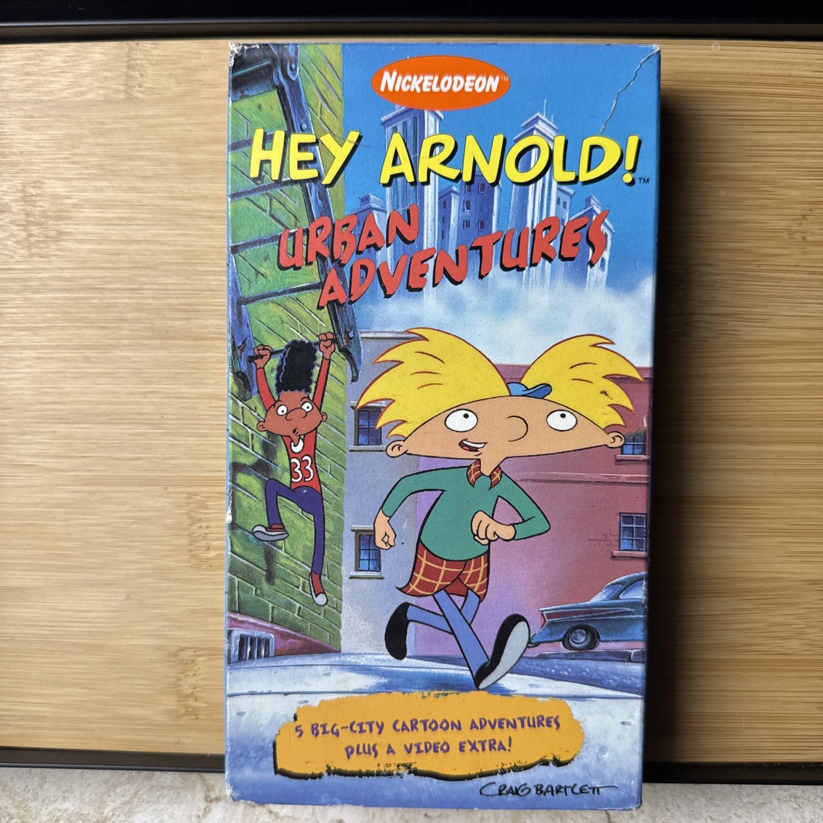 Hey Arnold Urban Adventures VHS 1997 Nickelodeon 5 Big City Episodes Rare Kids