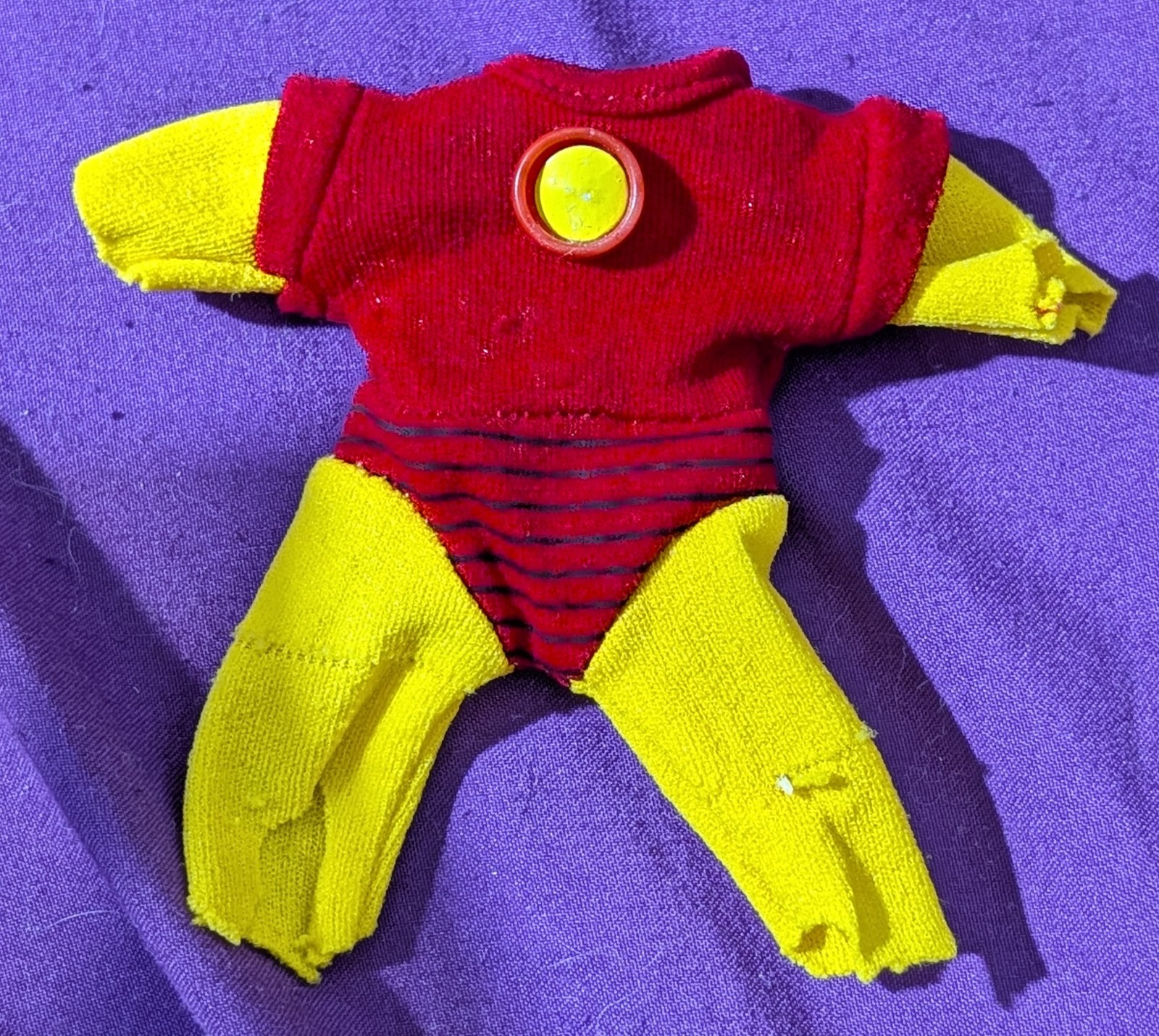 Vintage 1974 Mego WGSH Iron Man Original Outfit 8\ Vintage 1974 Mego WGSH Iron Man Original Outfit 8\