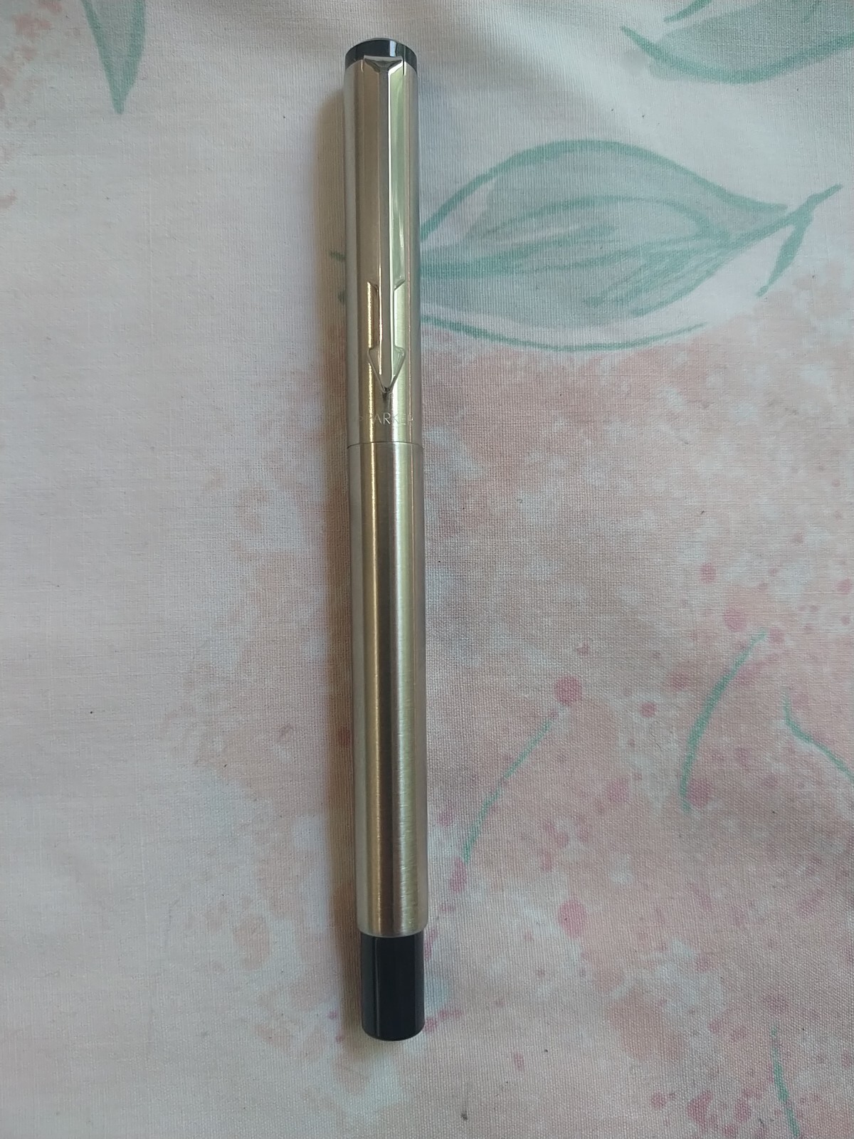 Parker Vector Stainless Steel Fine Nib Fountain pen New
