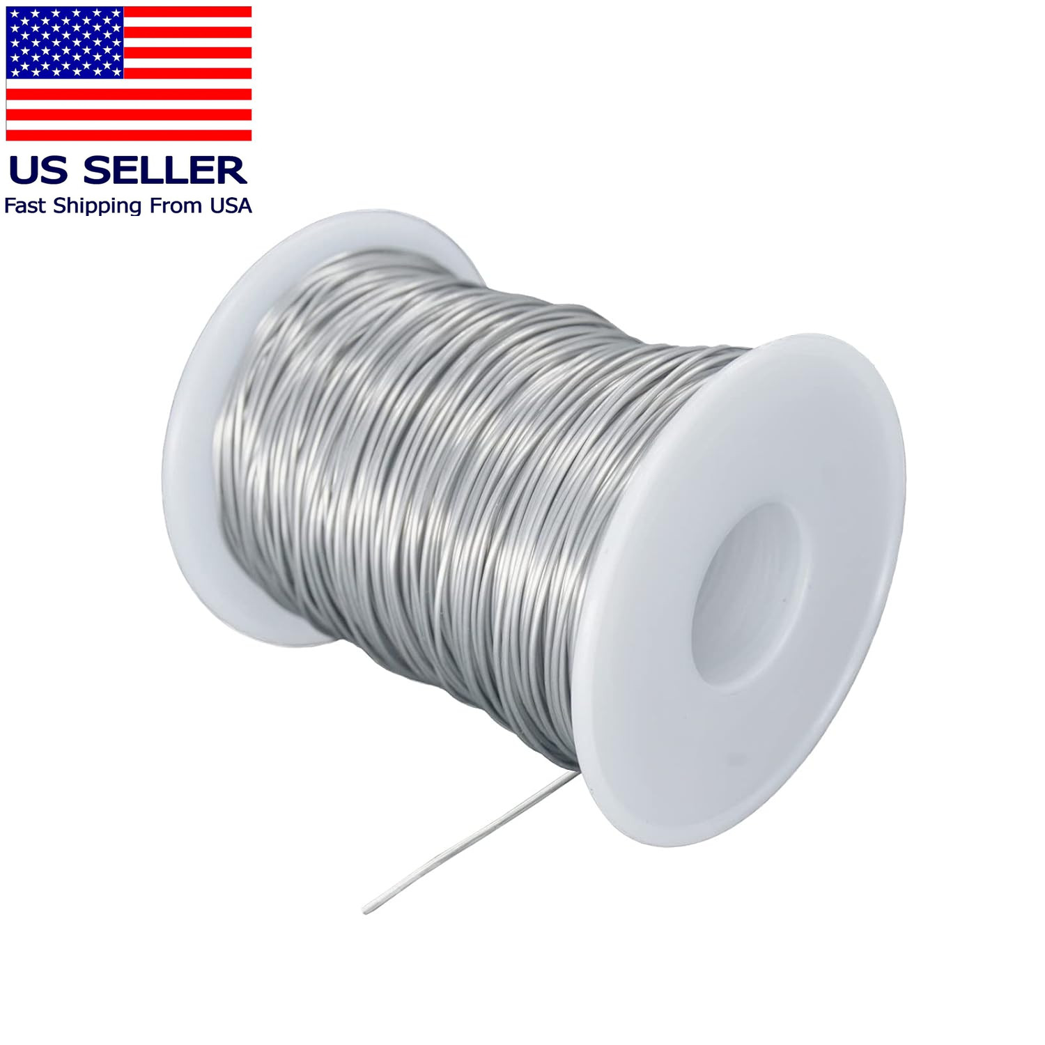 18 Gauge (1 Mm) 304 Stainless Steel Wire 100 Ft for Bailing Wire Sculpting Wire 18 Gauge (1 Mm) 304 Stainless Steel Wire 100 Ft for Bailing Wire Sculpting Wire