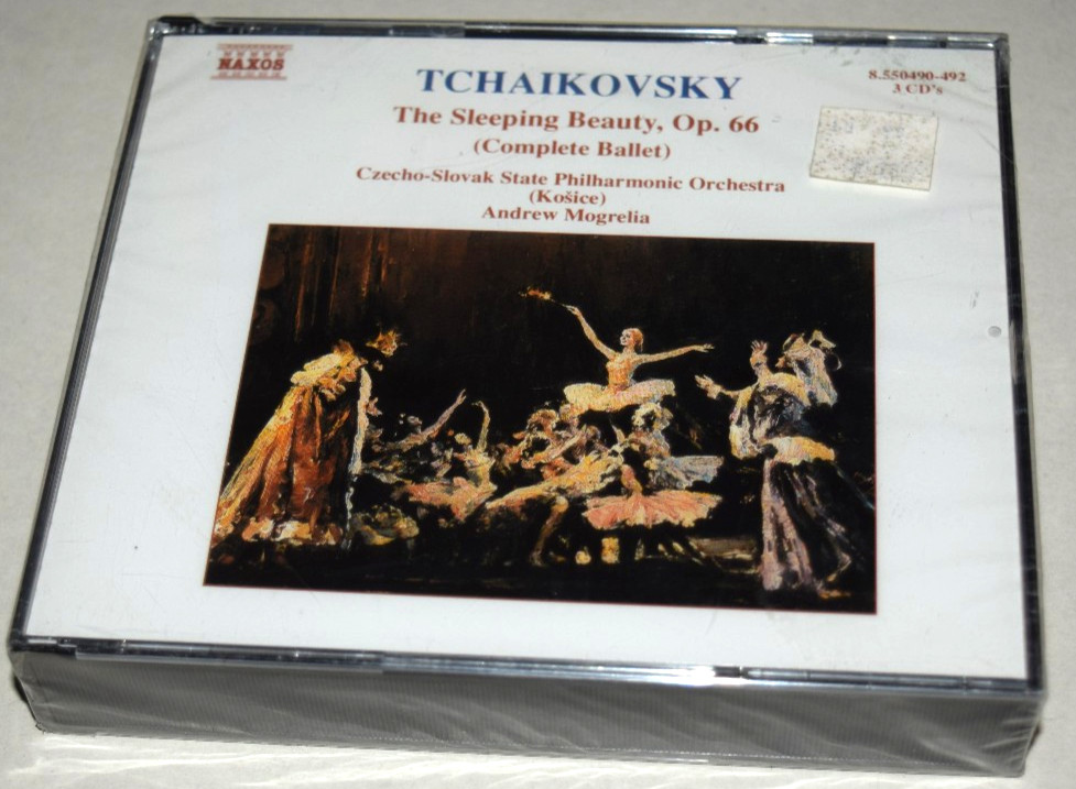 Tchaikovsky - Sleeping Beauty, Op66 - Czecho-Slovak - 1991 New Sealed 3 CD's