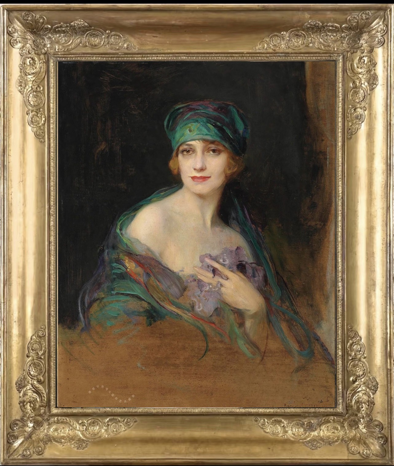 Hand Painted Classical Oil Painting Portrait of Lady Art Canvas Vintage Style Hand Painted Classical Oil Painting Portrait of Lady Art Canvas Vintage Style