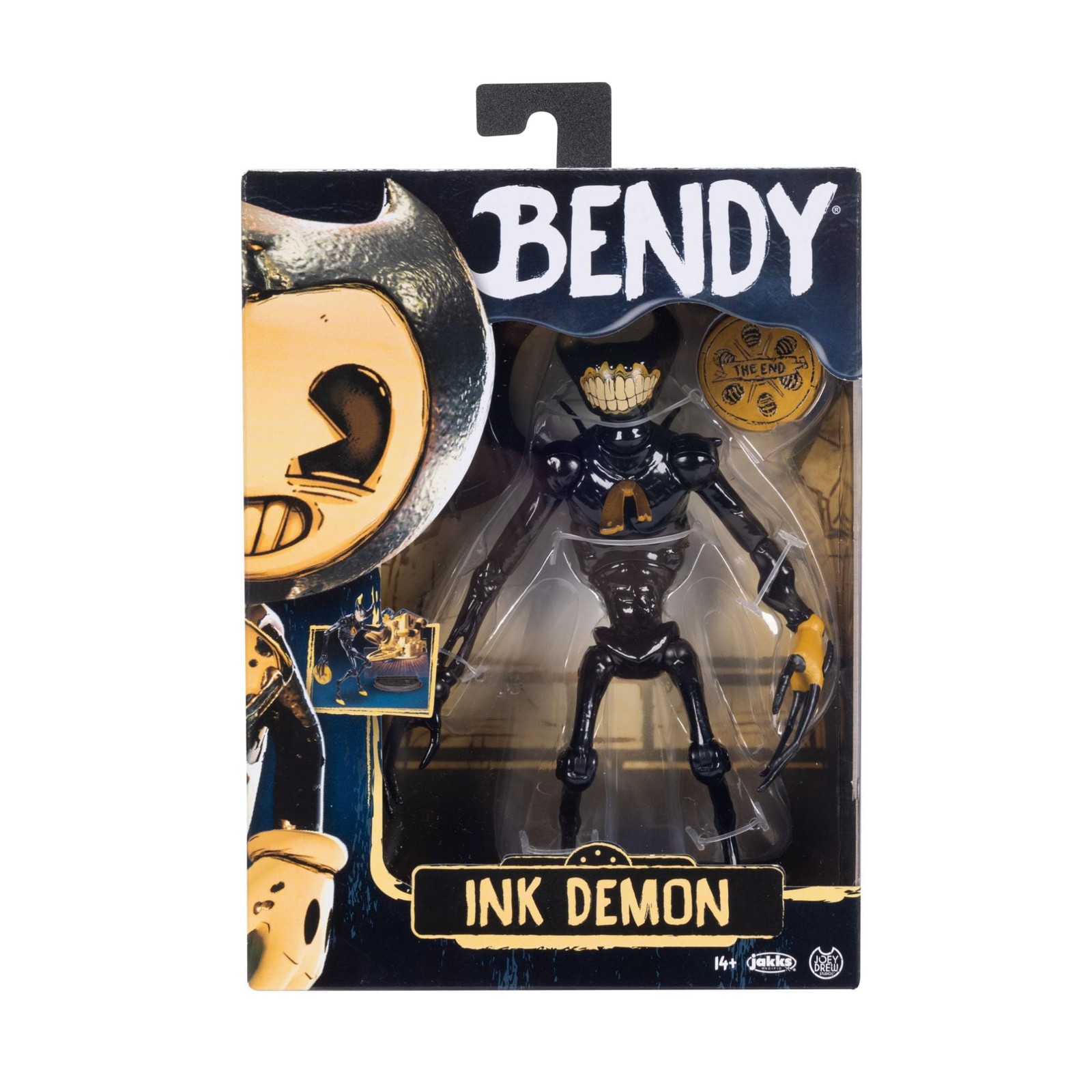 Bendy and the Ink Machine Collectible Action Figures 6.5” Scale Ink Demon with T