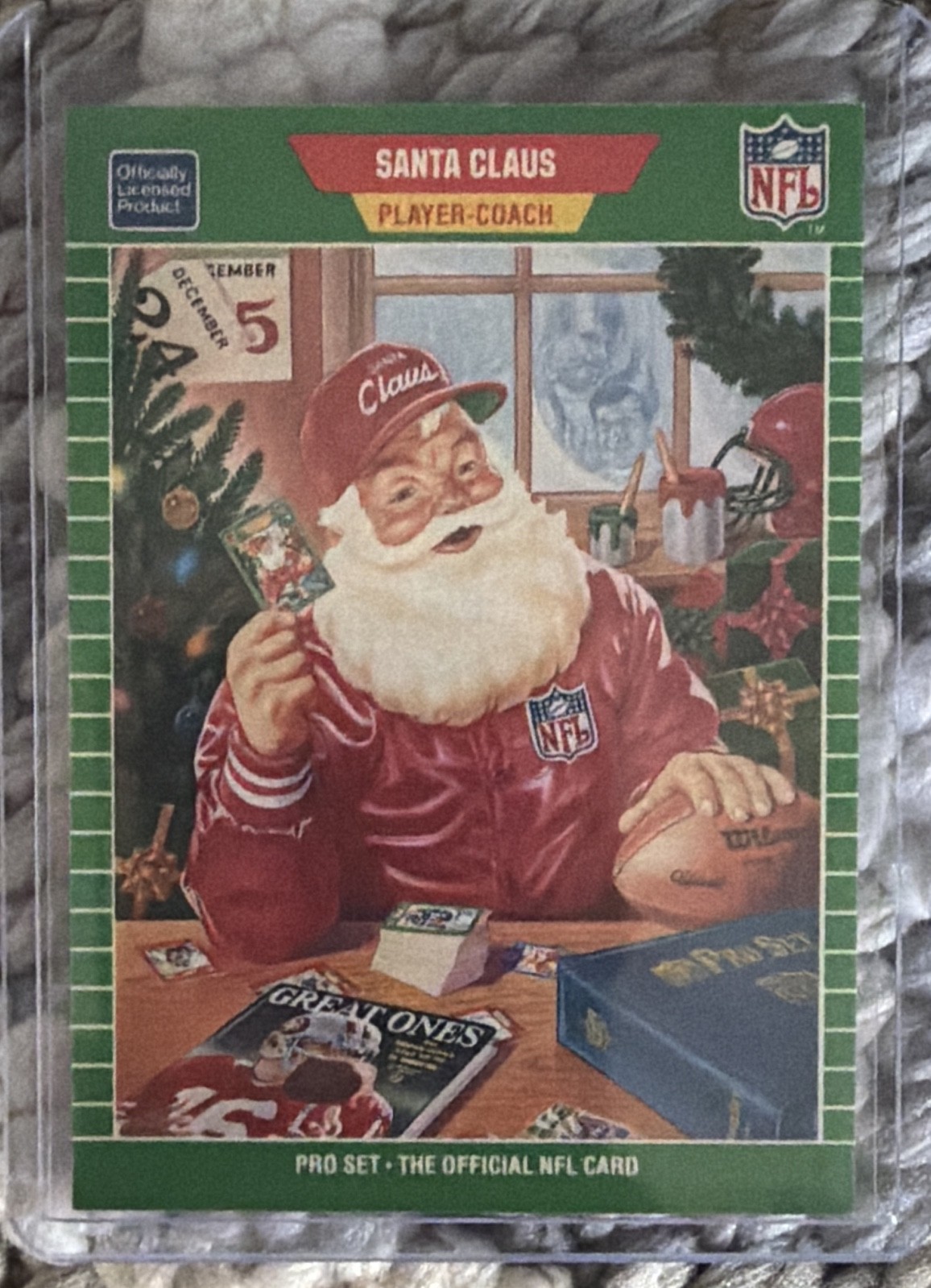 1989 Pro Set - promos Santa Claus #1989 Limited Set Sharp Corners