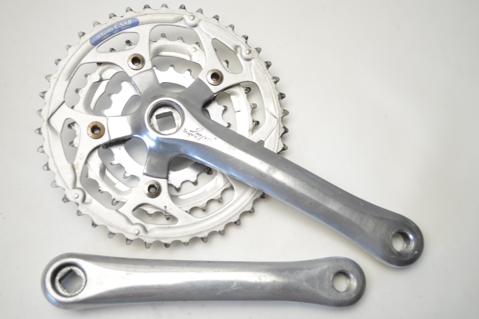 SUGINO IMPEL CSS II COMPACT SUPER BICYCLE 175 MM CSP  42/32/22 TOOTH CRANKSET