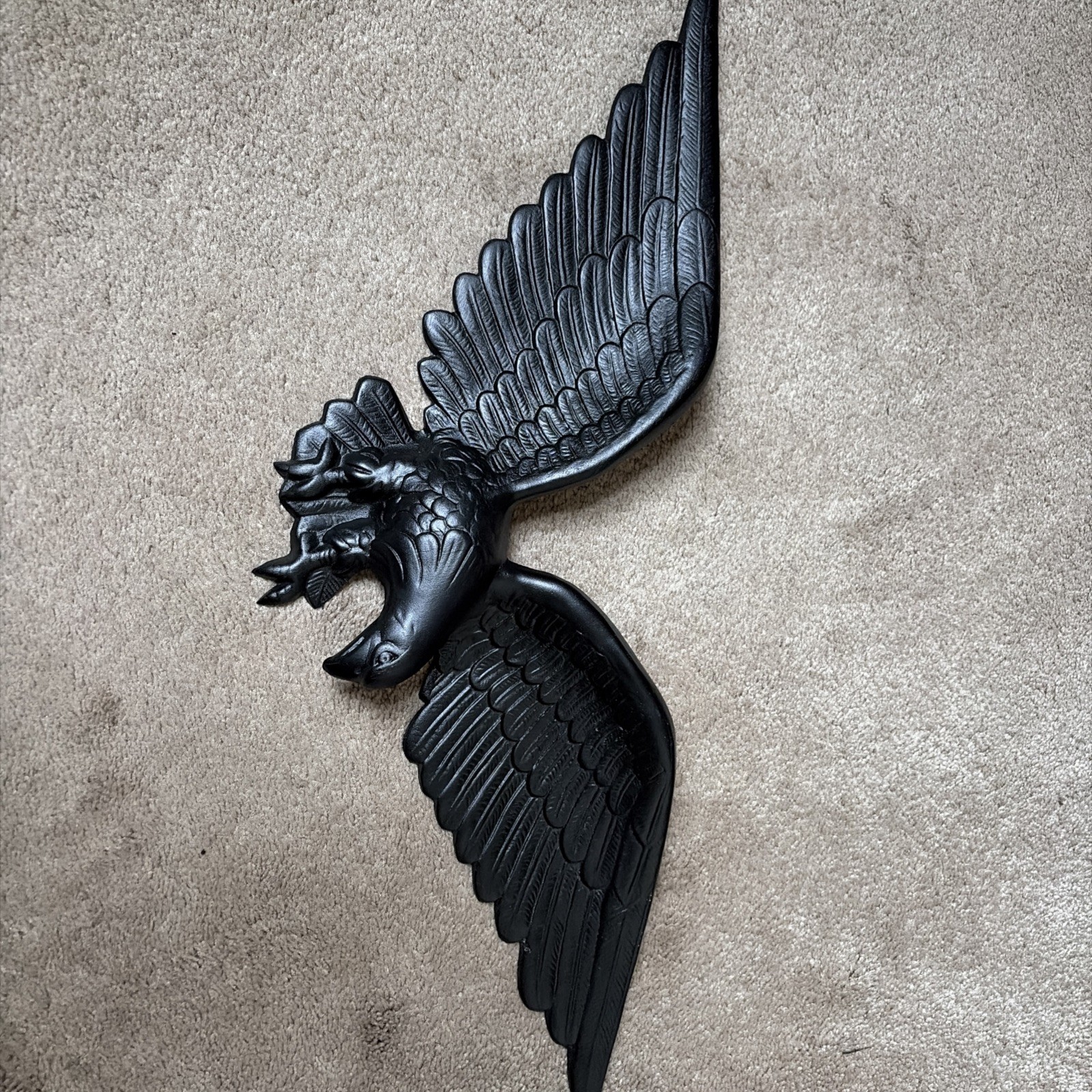 Vintage Whitehall American Eagle Mid Century Metal Wall Decor Made in USA 23.5 Vintage Whitehall American Eagle Mid Century Metal Wall Decor Made in USA 23.5