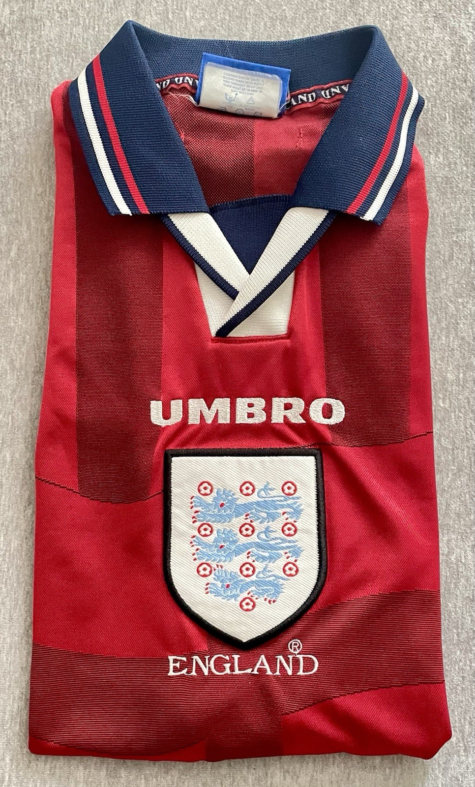 Umbro England 1997-98 Size Large National Team Soccer Jersey Football Shirt READ Umbro England 1997-98 Size Large National Team Soccer Jersey Football Shirt READ