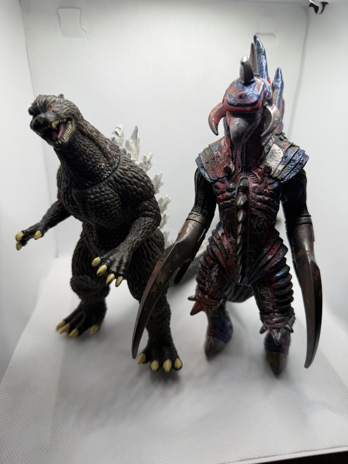 2006 Toho Bandai Final Wars Godzilla Action Figures.  Please read description.