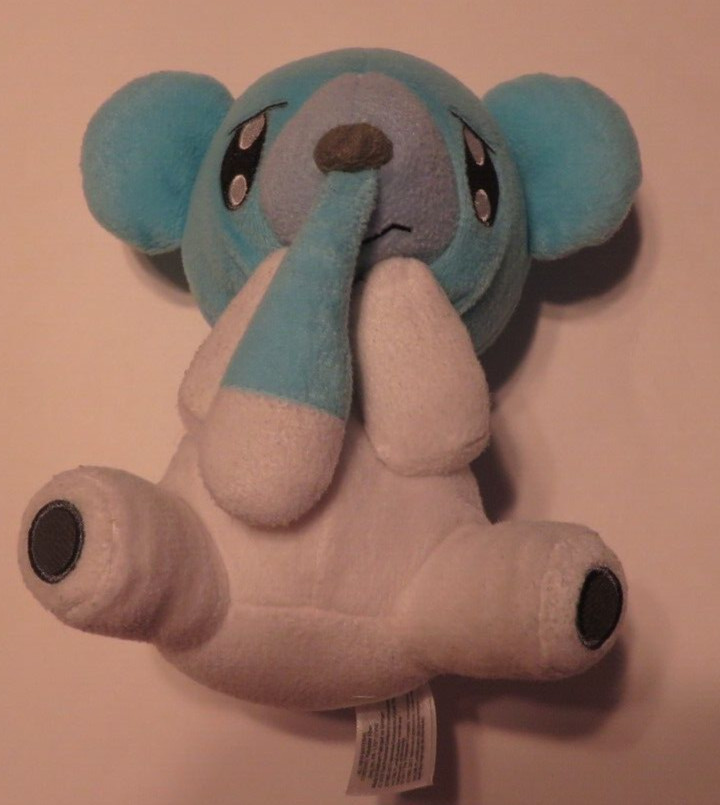 Pokemon Cubchoo Plush Figure Toy Blue White 7\ Pokemon Cubchoo Plush Figure Toy Blue White 7\