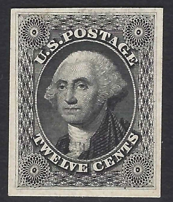 SWFL-Stamps - # 44P4 - Mint NGAI LH - 4 Huge Margins - Choice          (G-2958)