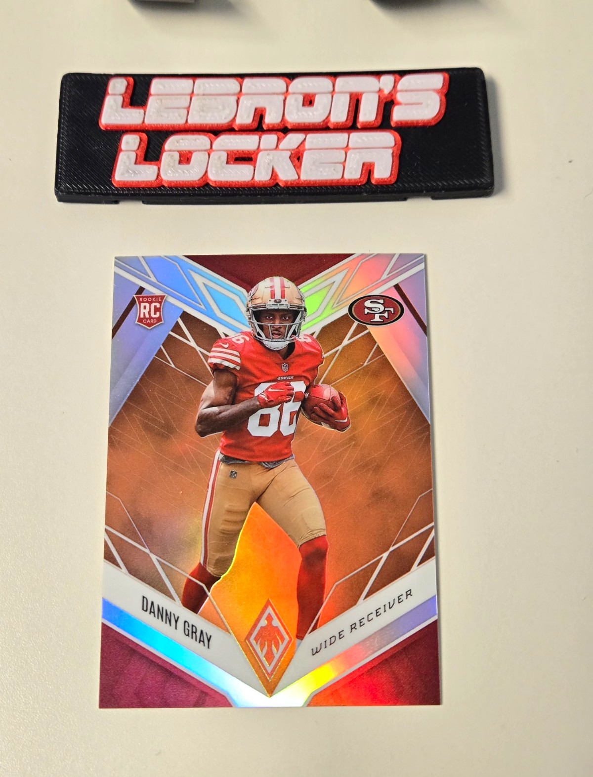 2022 Panini Phoenix - #133 Danny Gray Rookie Orange /99 - San Francisco 49ers