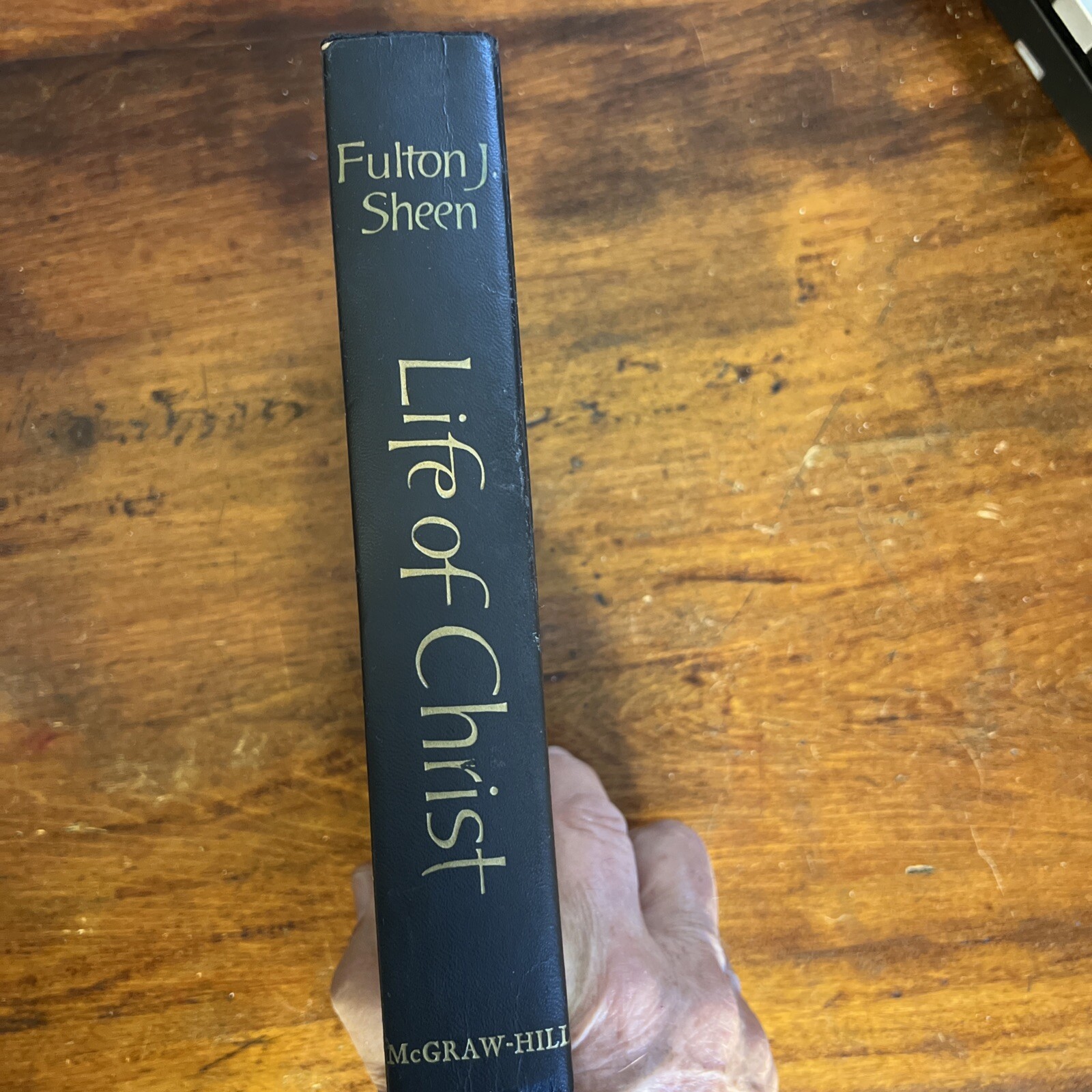 VTG 1958 - Life Of Christ By Fulton J. Sheen First Edition - Very Good-473 Pages